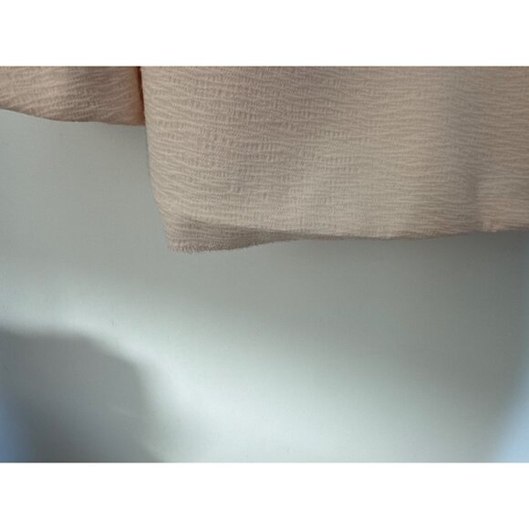 Lauren Conrad Size 6 Vintage Blush Pink Sleeveless A-Line Dress W/ Plum Belt - Picture 10 of 10